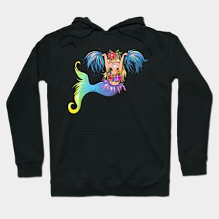 mermaid cheerleader Hoodie